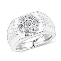 Luxuriant Lab Grown Diamond 0.50 ctw Ring in Sterling Silver