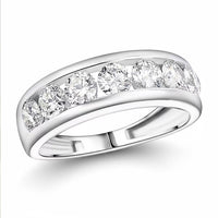 Luxuriant Lab Grown Diamond 2.00 ctw Ring in Sterling Silver