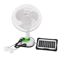 Desktop Fan Speed Adjustment with 2 LED Bulb