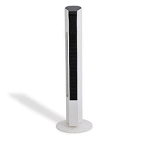 Livmore White Tower Fan (110V, 45W, 3 Speed Settings) (10.43"x10.43"x33.86")