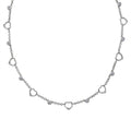 EverTrue Moissanite Necklace (18 Inches) in Platinum Bond 1.00 ctw - Sticky add to cart bar