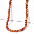 Carnelian 235.00 ctw Beaded Necklace (36 Inches) - Sticky add to cart bar