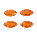 0.58 ctw Marquise Cut Fire Opal Loose Gemstones – AA Grade (Set Of 4) (6x3 mm) - Sticky add to cart bar