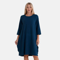 La Marey Teal Lounge Dress - One Size Fits Most