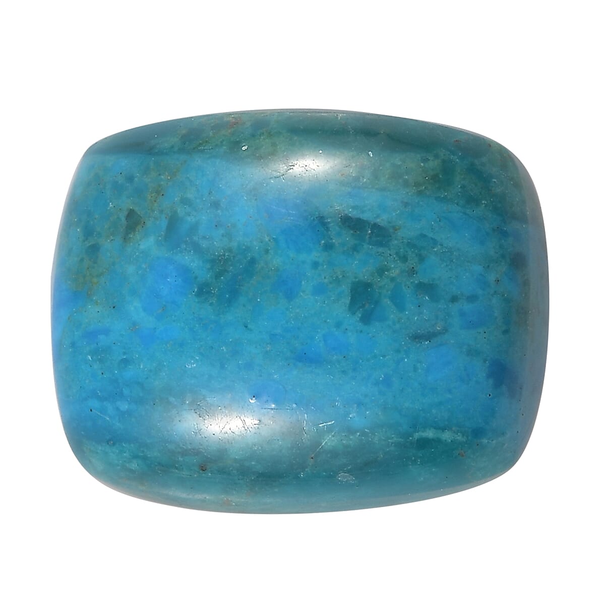 2.62 ctw Cushion Cut Peruvian Opalina Loose Gemstone (11x9 mm)