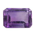 0.85 ctw Octagon Cut African Amethyst Loose Gemstone (7x5 mm) - Sticky add to cart bar
