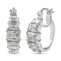 EverTrue Simulated Diamond Earrings in Stainless Steel - Sticky add to cart bar