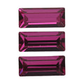1.22 ctw Baguette Cut Fuchsia Swarovski Crystal Loose Stone (Set Of 3) (7x3 mm) - Sticky add to cart bar