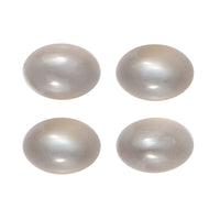 3.04 ctw Oval Cut Sri Lankan Titanium Moonstone Loose Gemstone (Set Of 4) (7x5 mm)