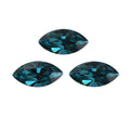 0.64 ctw Marquise Cut Indicolite Swarovski Crystal Loose Stone (Set Of 3) (6x3 mm) - Sticky add to cart bar