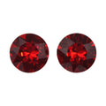 3.40 ctw Round Cut Light Siam Swarovski Crystal Loose Stone (Set Of 2) (8 mm) - Sticky add to cart bar