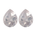 2.77 ctw Pear Cut Rose Quartz Loose Gemstone (Set Of 2) (9x7 mm) - Sticky add to cart bar