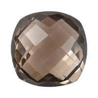 4.21 ctw Cushion Cut Smoky Quartz Loose Gemstone (10x10 mm)