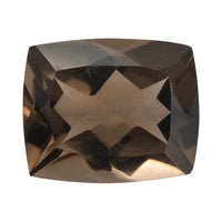 3.40 ctw Cushion Cut Smoky Quartz Loose Gemstone (11x9 mm)