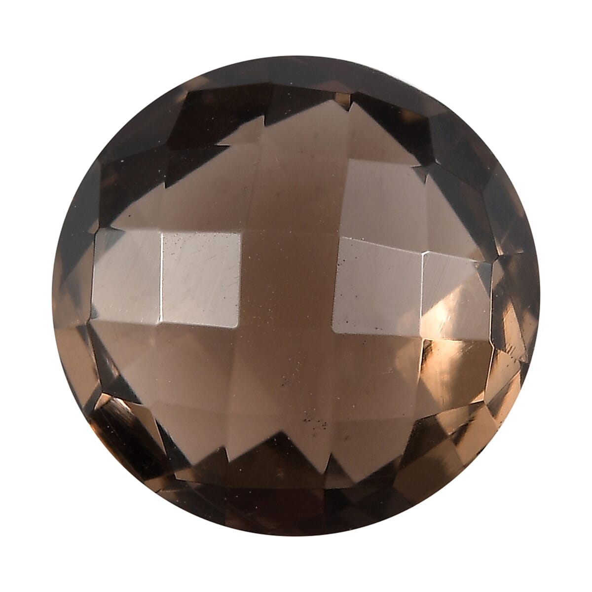 2.70 ctw Round Cut Smoky Quartz Loose Gemstone (10 mm)