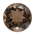 3.10 ctw Round Cut Smoky Quartz Loose Gemstone (10 mm) - Sticky add to cart bar