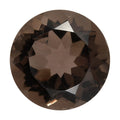 1.69 ctw Round Cut Smoky Quartz Loose Gemstone (8 mm) - Sticky add to cart bar