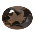 1.46 ctw Oval Cut Smoky Quartz Loose Gemstone (9x7 mm) - Sticky add to cart bar