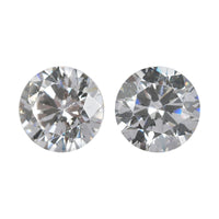 2.84 ctw Round Cut Swarovski Zirconia Loose Stone (Set Of 2) (6 mm)