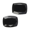 2.61 ctw Cushion Cut Australian Black Tourmaline Loose Gemstone (Set Of 2) (8x6 mm) - Sticky add to cart bar