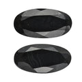 4.52 ctw Oval Cut Australian Black Tourmaline Loose Gemstone (Set Of 2) (12x6 mm) - Sticky add to cart bar