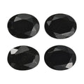 7.41 ctw Oval Cut Australian Black Tourmaline Loose Gemstone (Set Of 4) (9x7 mm) - Sticky add to cart bar