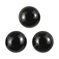 2.63 ctw Round Cut Australian Black Tourmaline Loose Gemstone (Set Of 3) (6 mm) - Sticky add to cart bar