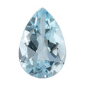 2.93 ctw Pear Cut Blue Topaz Loose Gemstone (12x8 mm) - Sticky add to cart bar