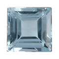 1.09 ctw Square Cut Blue Topaz Loose Gemstone (6 mm) - Sticky add to cart bar