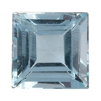1.09 ctw Square Cut Blue Topaz Loose Gemstone (6 mm)