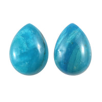 0.98 ctw Pear Cut Peruvian Opalina Loose Gemstone – AA Grade (Set Of 2) (7x5 mm)