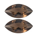 3.00 ctw Marquise Cut Smoky Quartz Loose Gemstone (Set Of 2) (12x6 mm) - Sticky add to cart bar