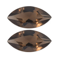 3.00 ctw Marquise Cut Smoky Quartz Loose Gemstone (Set Of 2) (12x6 mm)
