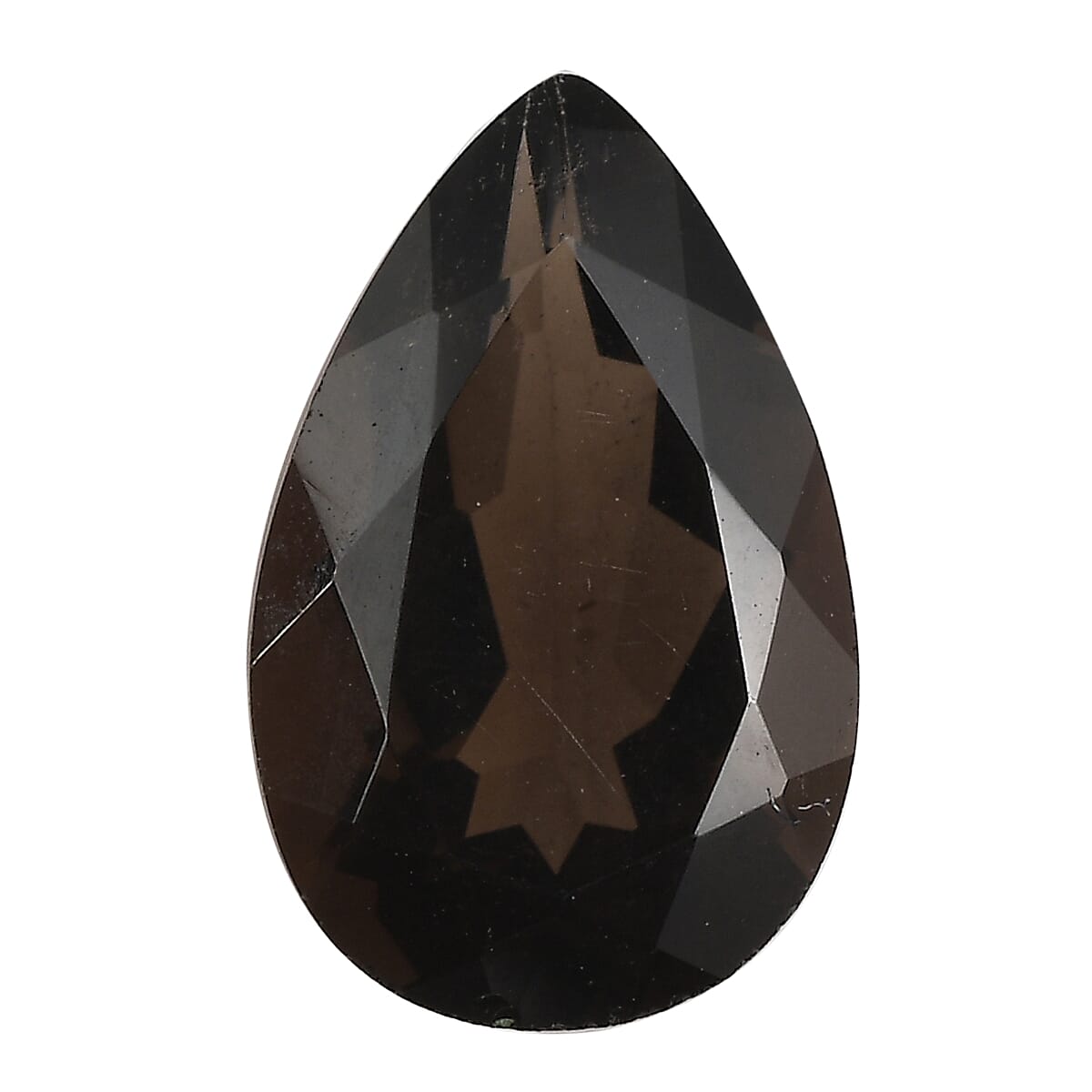1.72 ctw Pear Cut Smoky Quartz Loose Gemstone – AA Grade (11x7 mm)