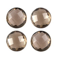 1.71 ctw Round Cut Smoky Quartz Loose Gemstone (Set Of 4) (5 mm) - Sticky add to cart bar