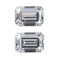 3.54 ctw Octagon Cut Swarovski Zirconia Loose Stone (Set Of 2) (7x5 mm) - Sticky add to cart bar