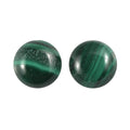 1.12 ctw Round Cut African Malachite Loose Gemstone (Set Of 2) (5 mm) - Sticky add to cart bar