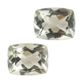 5.71 ctw Cushion Cut Montezuma Prasiolite Loose Gemstones (Set Of 2) (10x8 mm) - Sticky add to cart bar