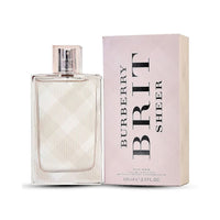 Burberry Brit Sheer/Burberry Edt Spray 3.3 Oz