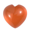 2.73 ctw Heart Cut Carnelian Loose Gemstone (9 mm) - Sticky add to cart bar