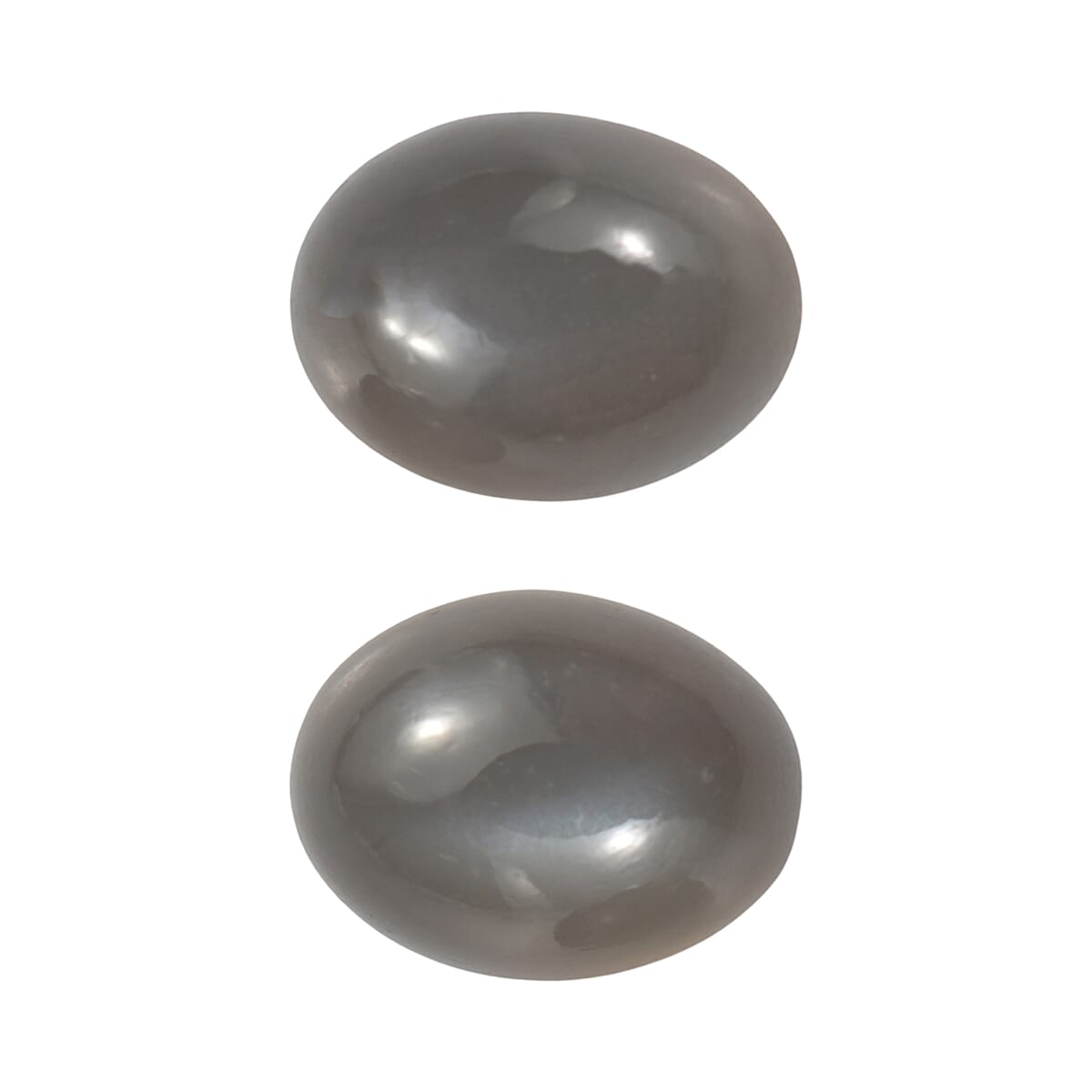 3.10 ctw Oval Cut Sri Lankan Titanium Moonstone Loose Gemstone (Set Of 2) (8x6 mm)