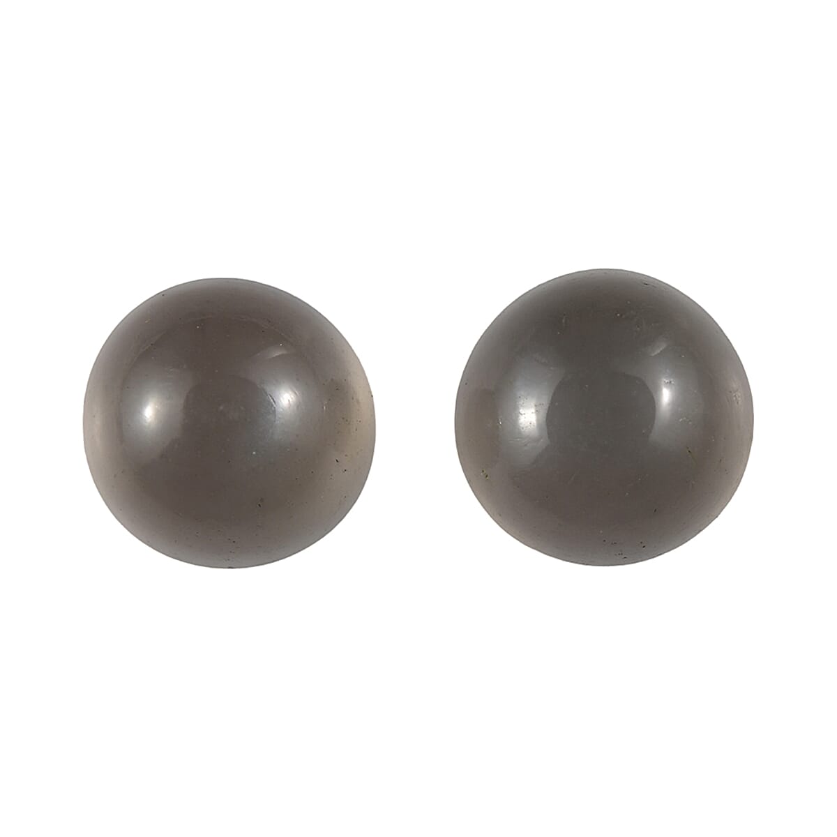 2.16 ctw Round Cut Sri Lankan Titanium Moonstone Loose Gemstone (Set Of 2) (6.25 mm)