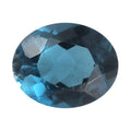 0.38 ctw Oval Cut London Blue Topaz Loose Gemstone (5x4 mm) - Sticky add to cart bar