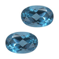 1.00 ctw Oval Cut London Blue Topaz Loose Gemstones (Set Of 2) (6x4 mm) - Sticky add to cart bar