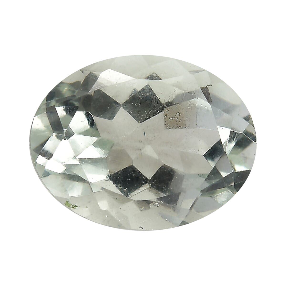 1.51 ctw Oval Cut Montezuma Prasiolite Loose Gemstone (9x7 mm)