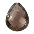2.11 ctw Pear Cut Smoky Quartz Loose Gemstone (10x8 mm) - Sticky add to cart bar