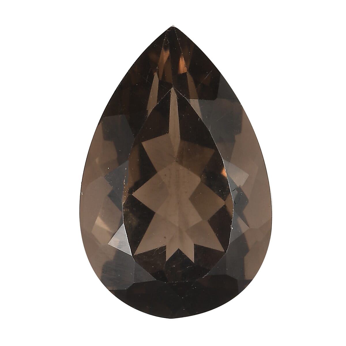 2.23 ctw Pear Cut Smoky Quartz Loose Gemstone (12x8 mm)