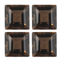 1.34 ctw Square Cut Smoky Quartz Loose Gemstone – AA Grade (Set Of 4) (4 mm) - Sticky add to cart bar