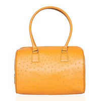 Grand Pelle Genuine Ostrich Leather Tote Bag