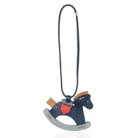Passage Green Genuine Leather Handcrafted Horse Keychain